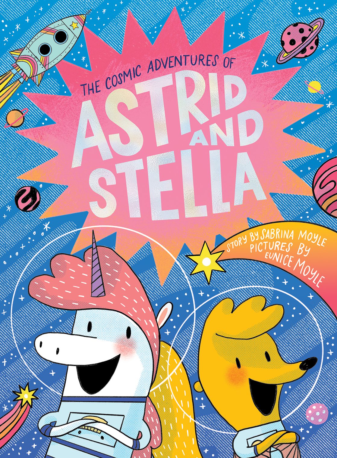 Cosmic Adventures of Astrid and Stella book cover