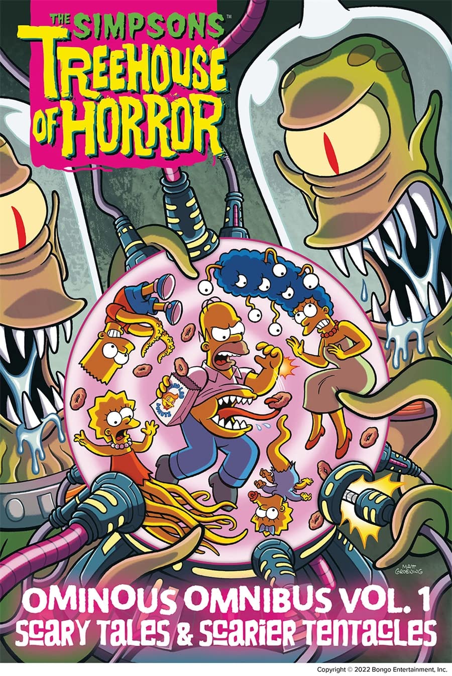 Simpsons Treehouse of Horror book cover