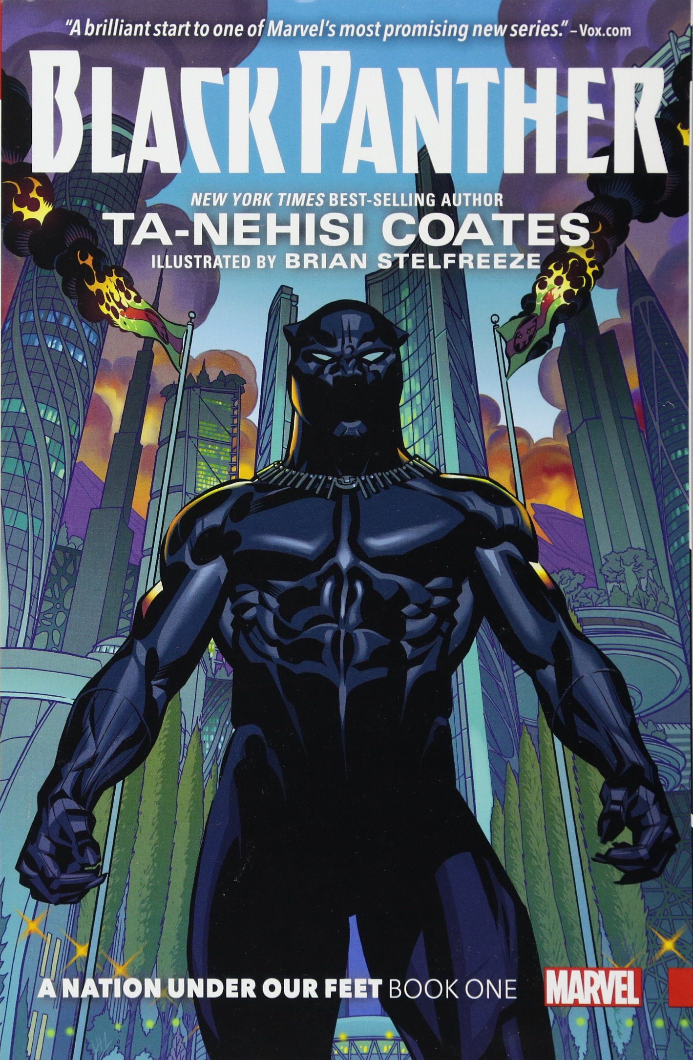 Black Panther comics cover