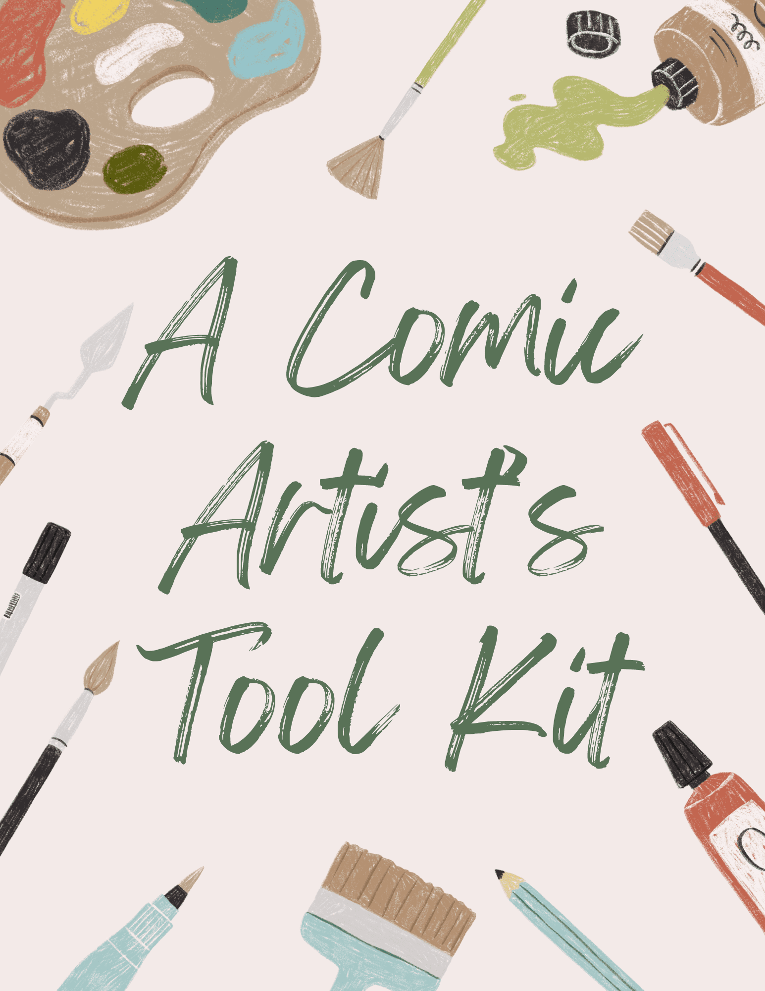 A Comic Artist’s Tool Kit – 7 Books to Read Before Your Next Project