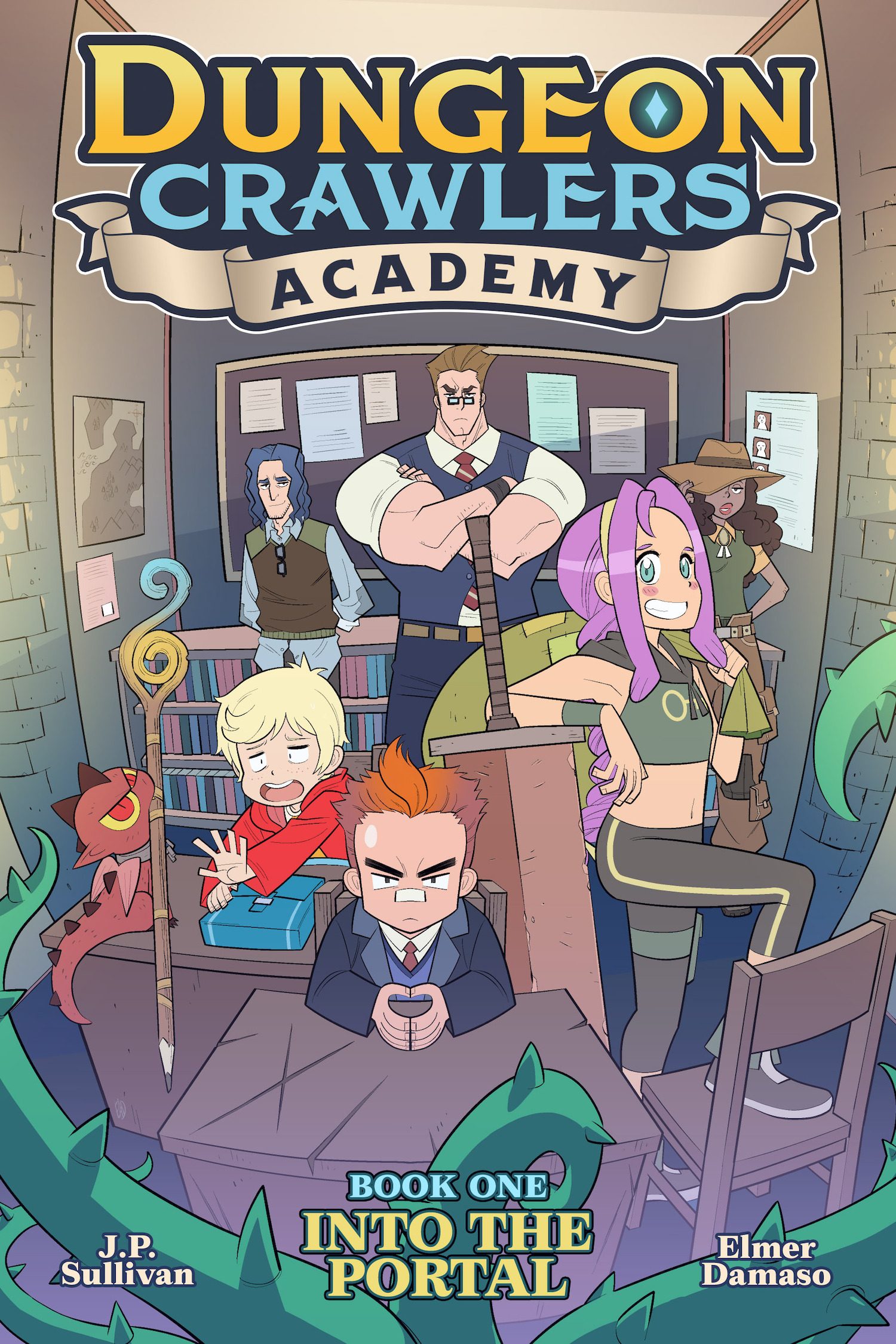 Dungeon Crawlers Academy  book cover