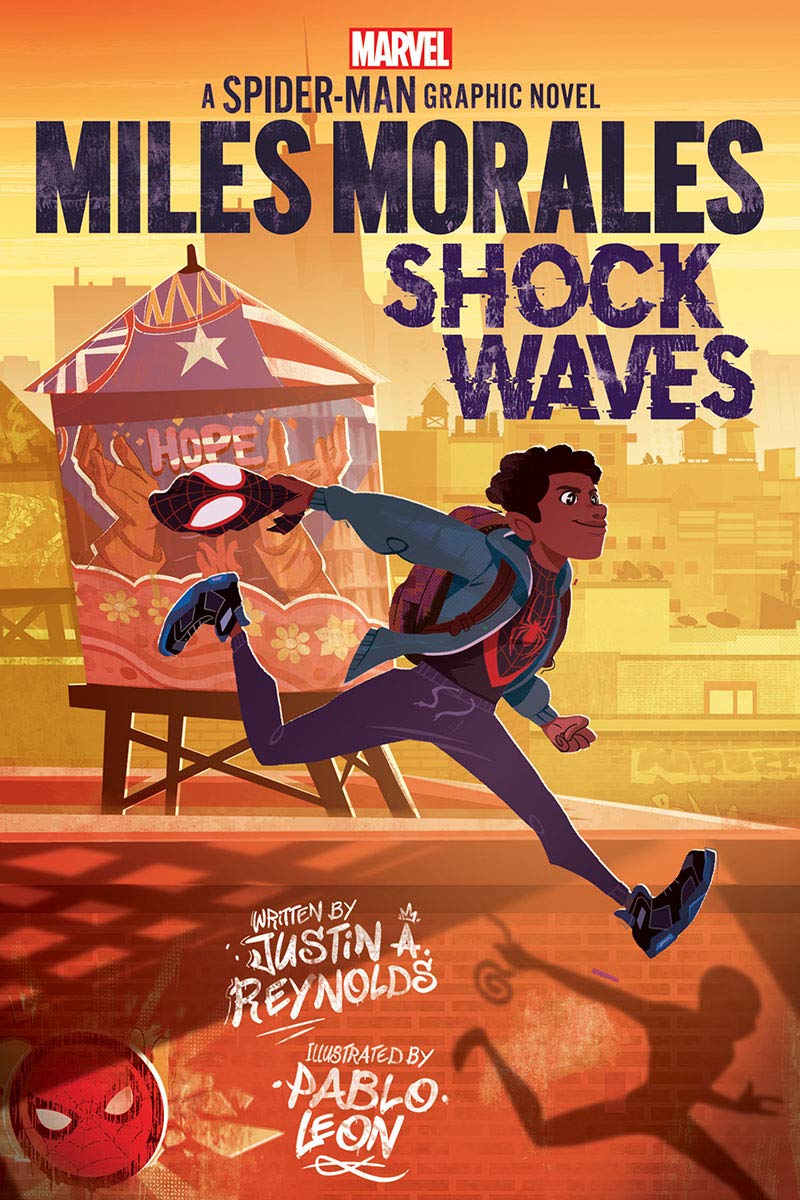 Miles Morales Shock Waves book cover