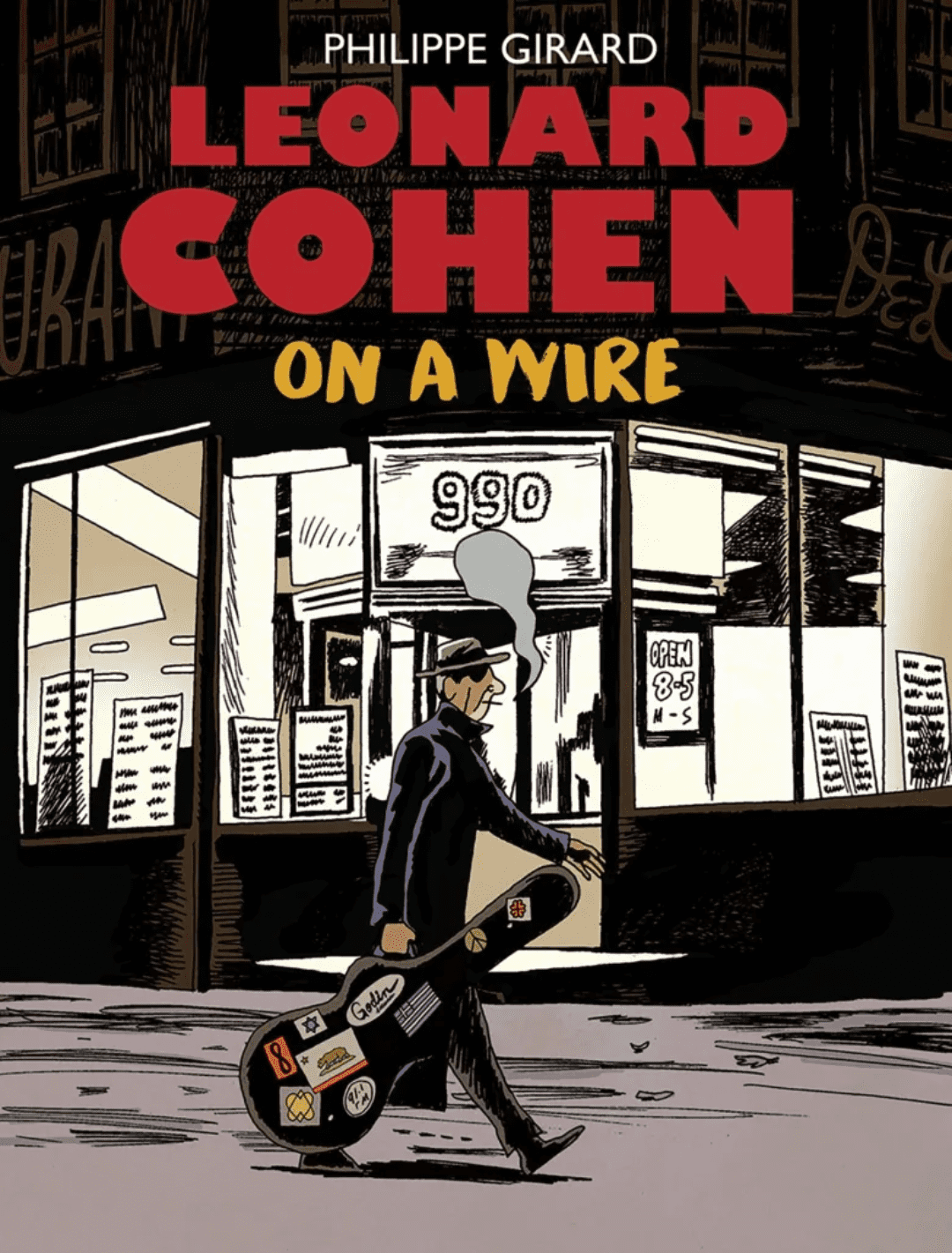 Leonard Cohen: On a Wire book cover