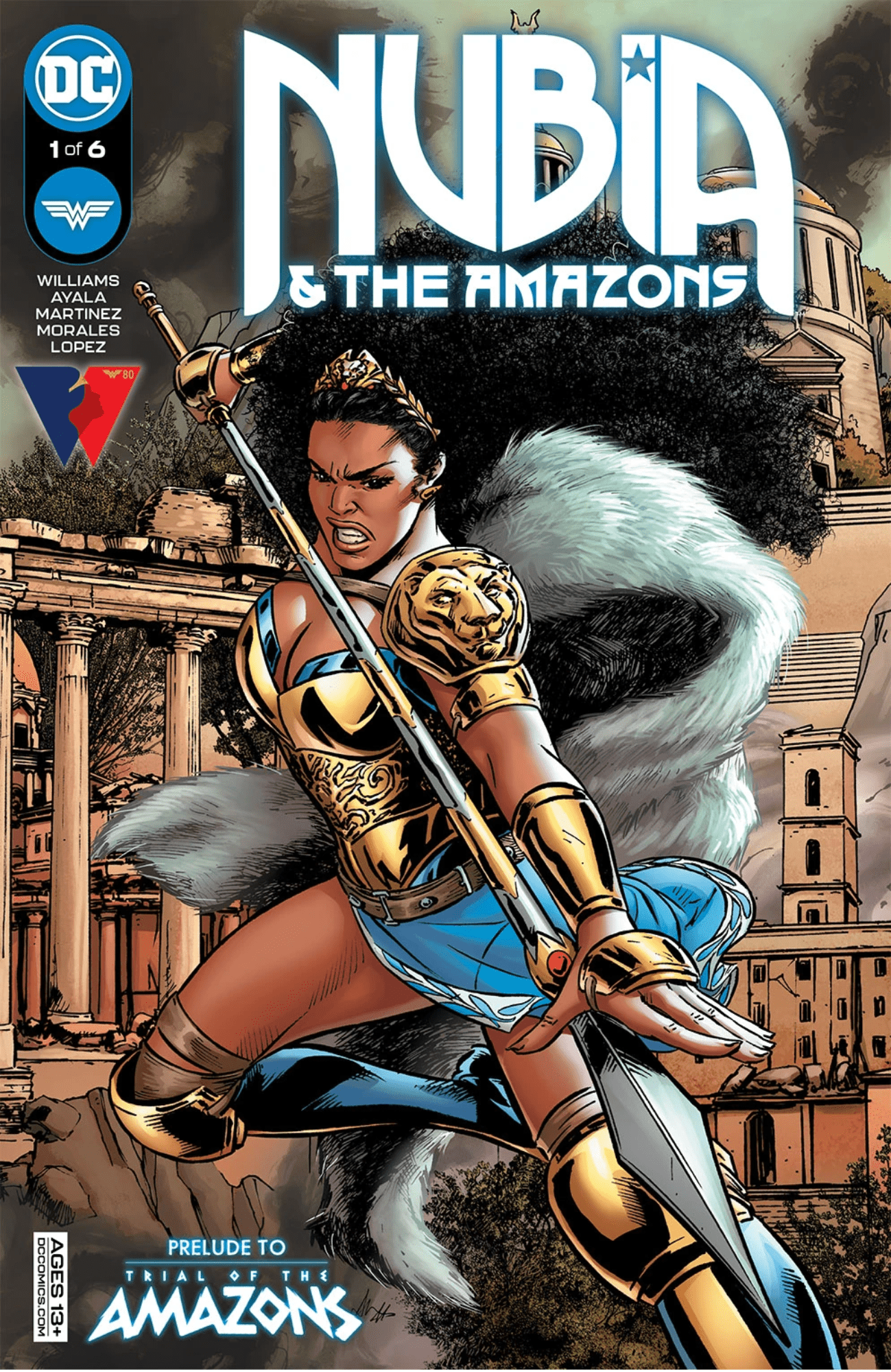 Nubia & The Amazons book cover