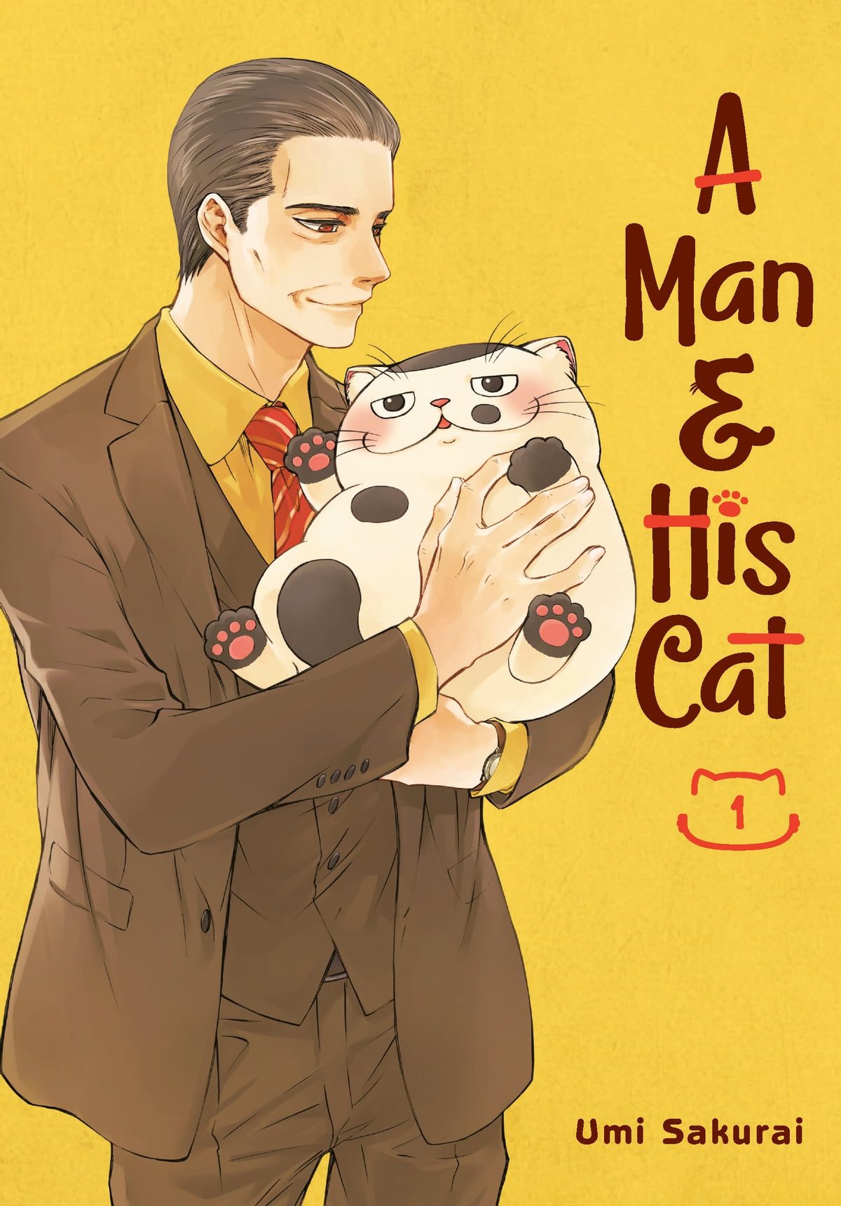 A Man & His Cat book cover