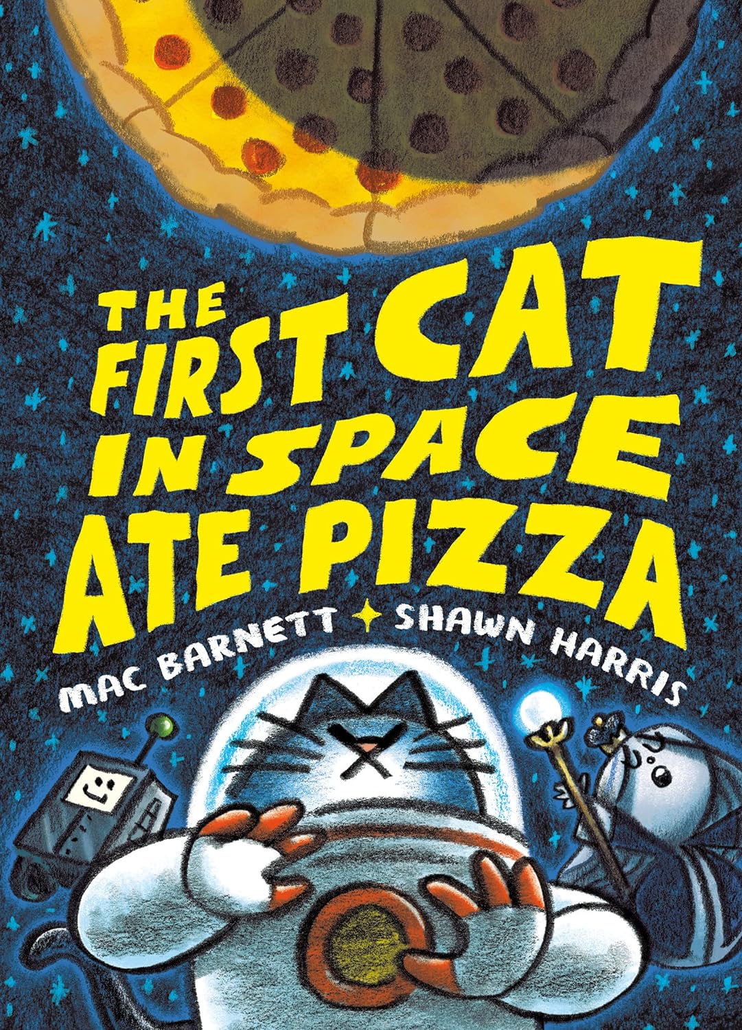 The First Cat In Space Ate Pizza book cover