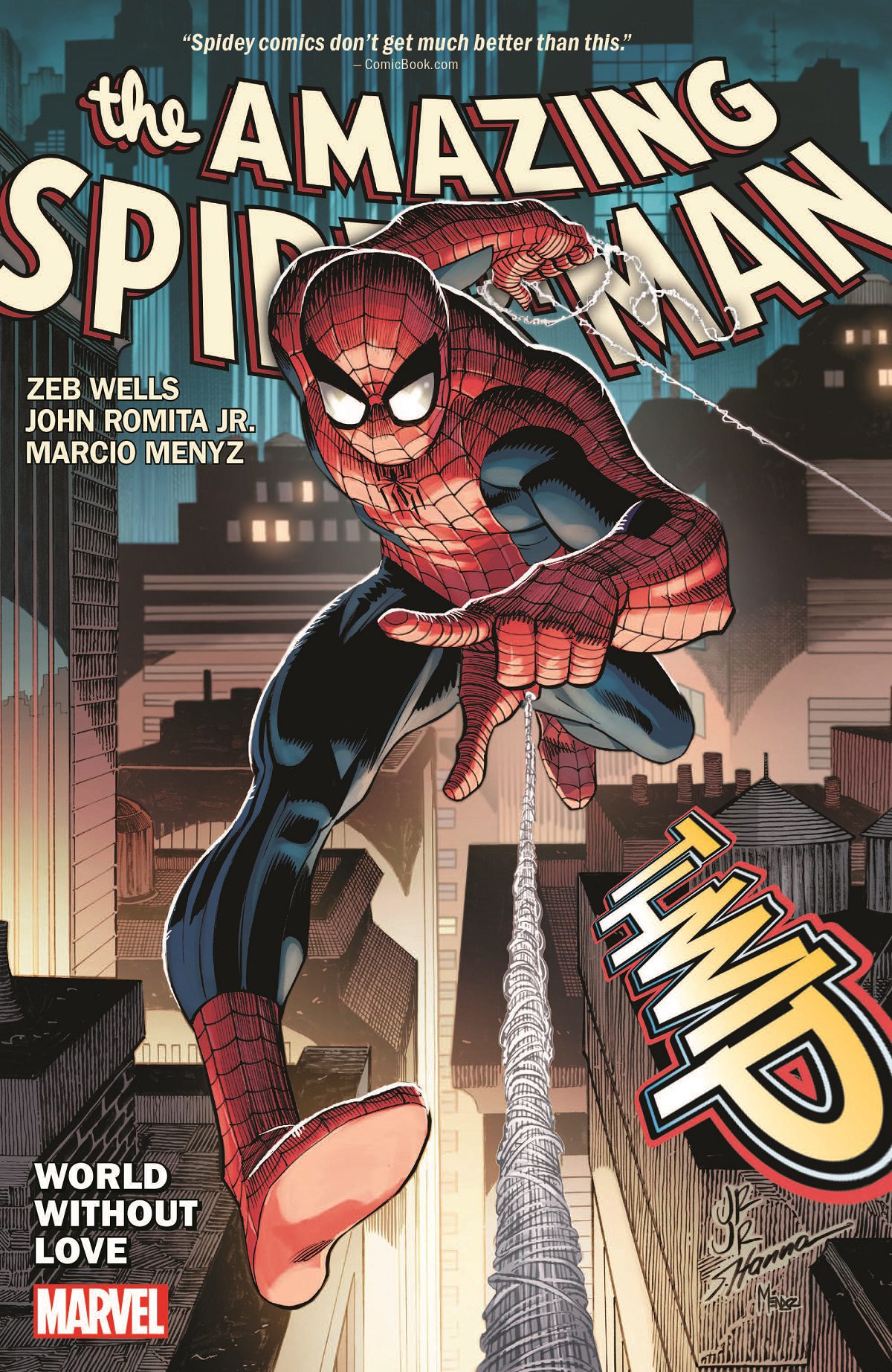 Amazing Spider-Man: World Without Love book cover