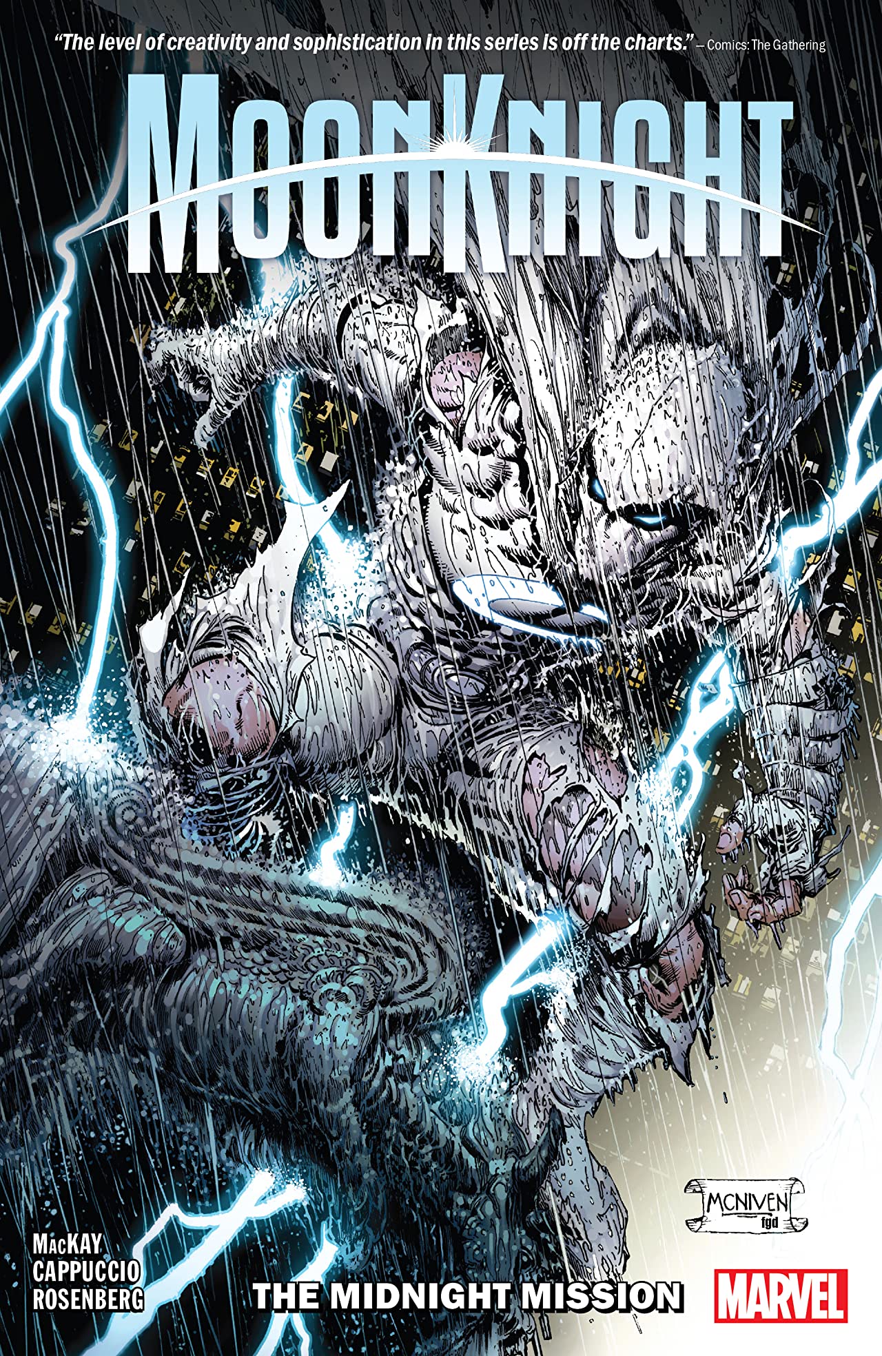 Moon Knight: The Midnight Mission book cover