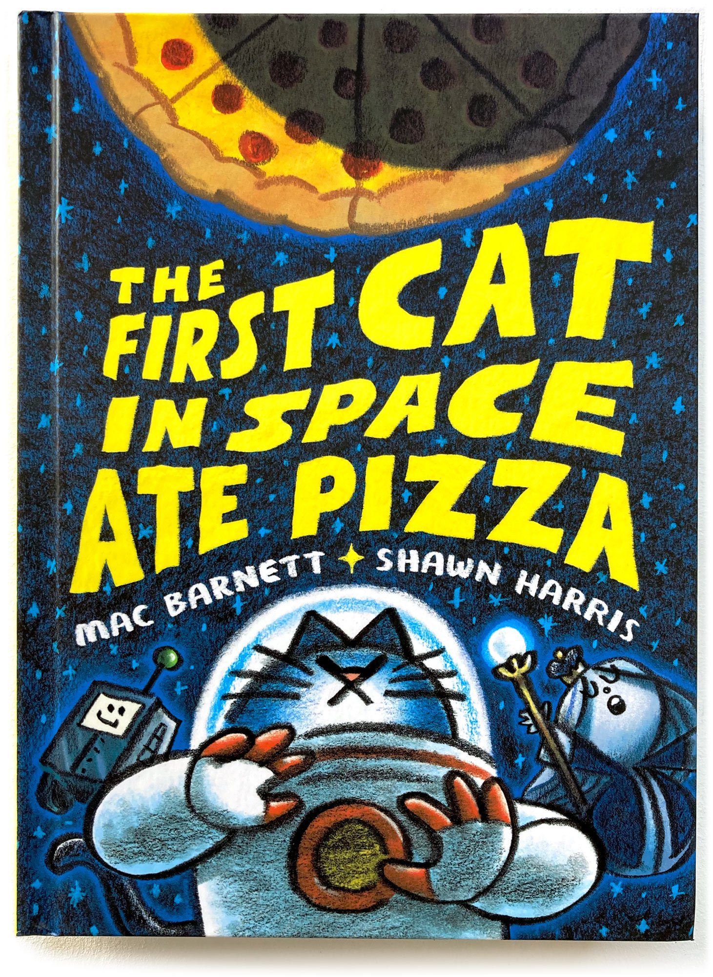 The First Cat In Space Ate Pizza book cover