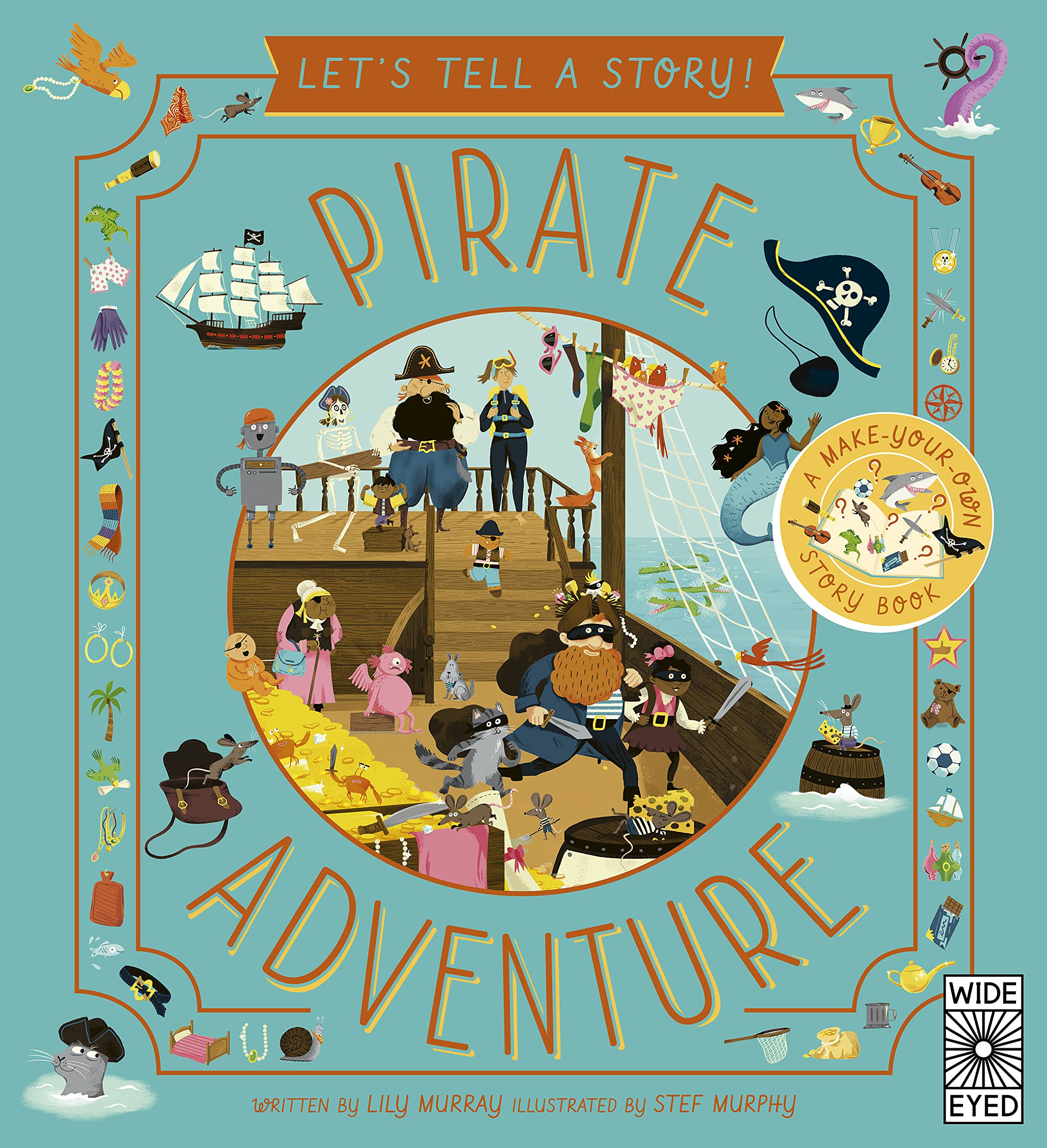Let's Tell a Story: Pirate Adventure book cover