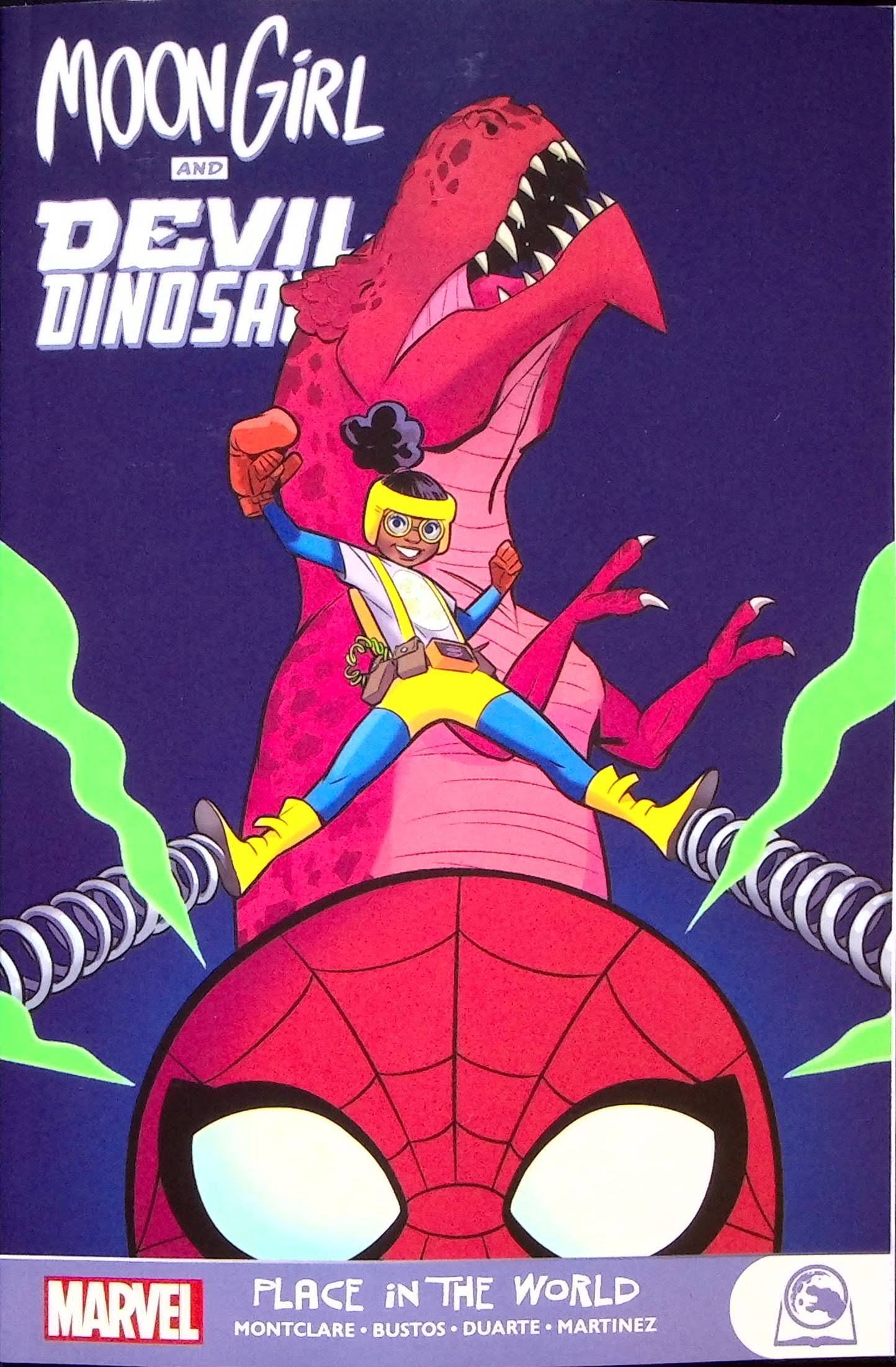 Moon Girl and the Devil Dinosaur book cover