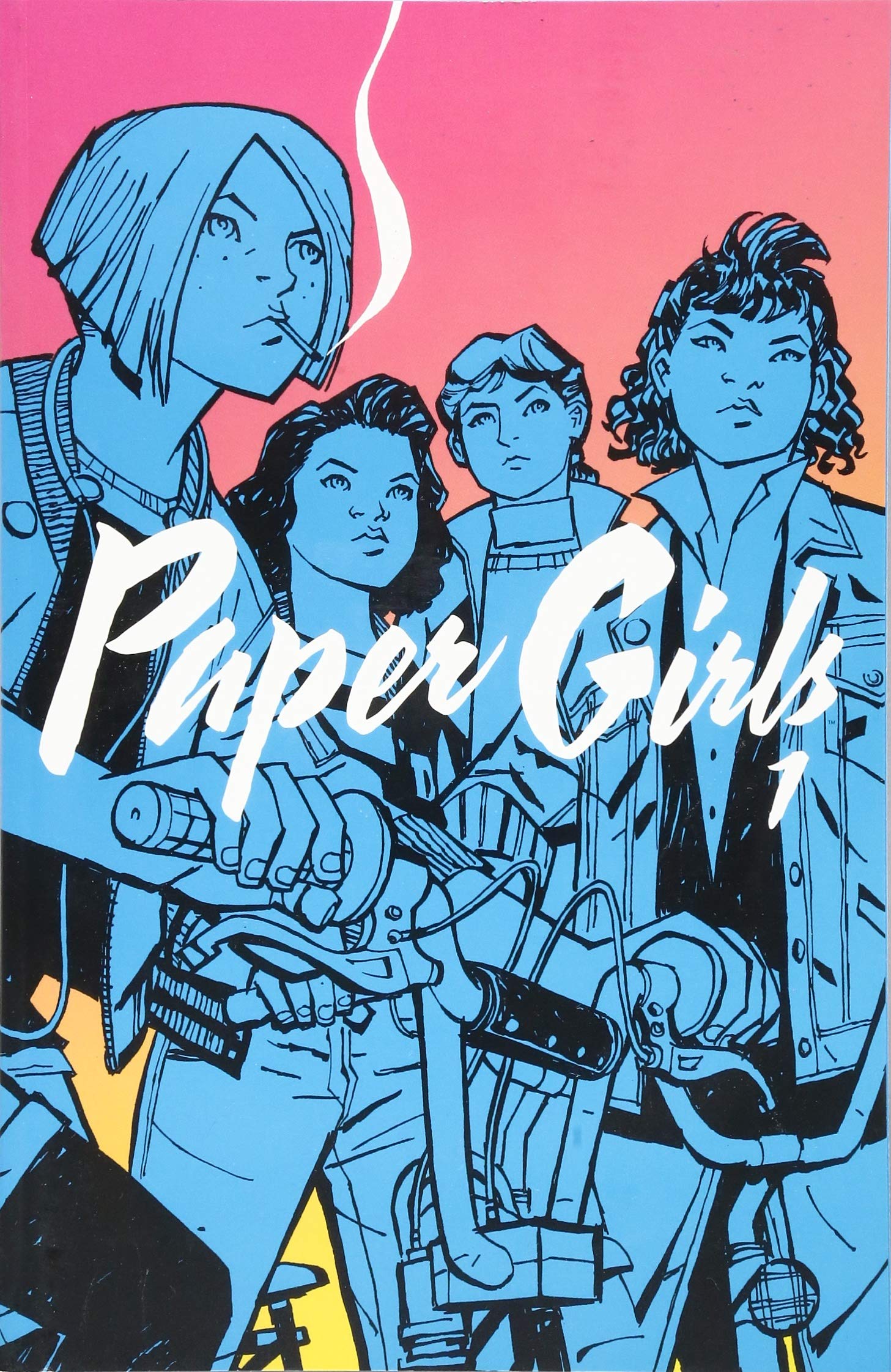Paper Girls vol. 1 book cover