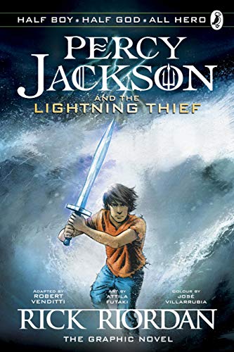 Percy Jackson and the Olympians the Lightning Thief: The Graphic Novel book cover