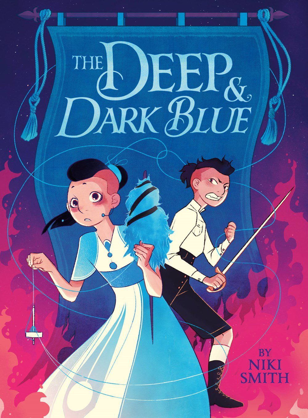 The Deep & Dark Blue book cover